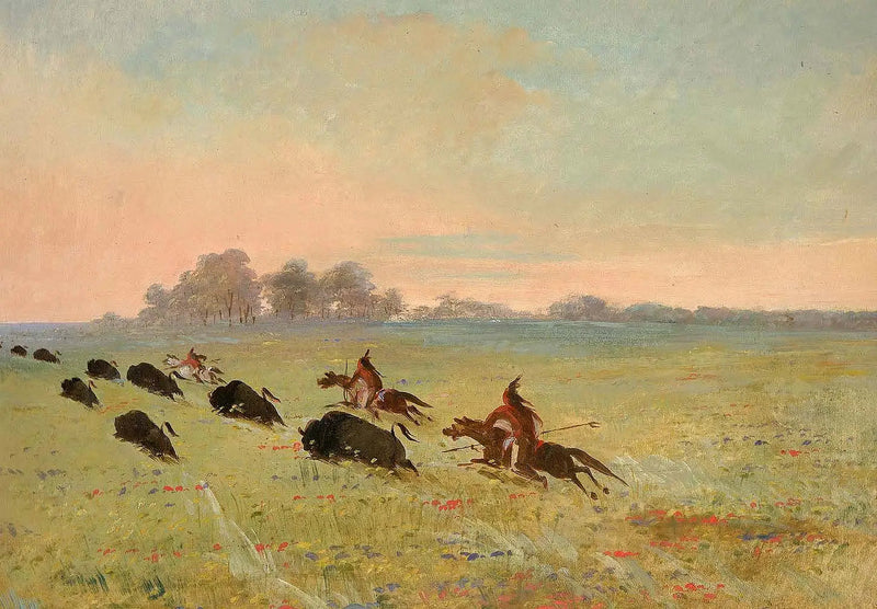 Indiske Comanche-folk som jakter bison - George Catlin

Source:
Indiens Comanches chassant le bison - George Catlin
