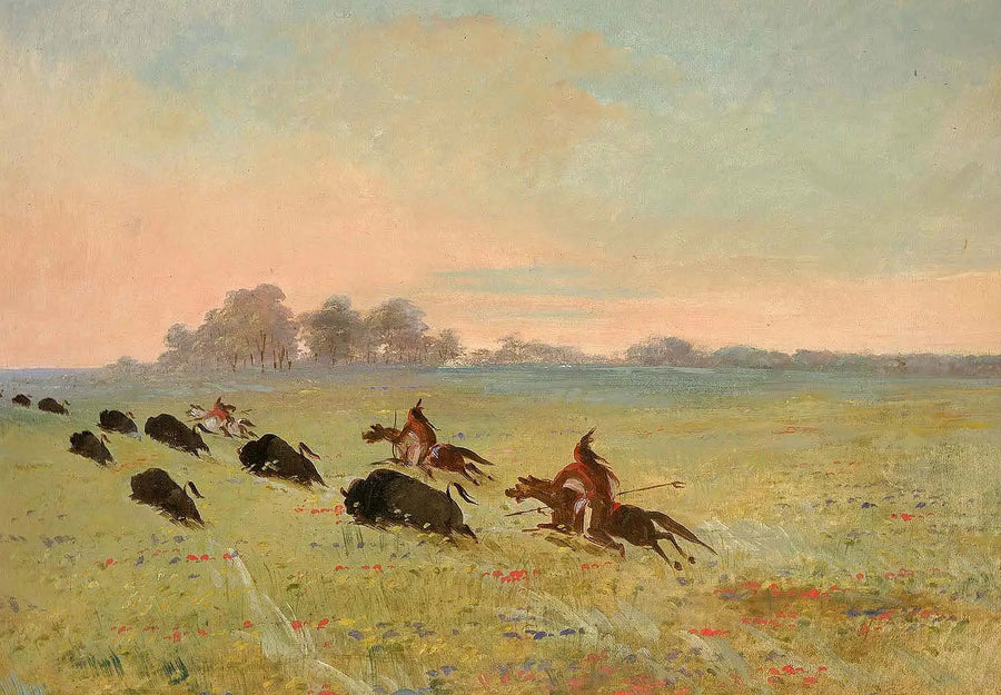 Indiske Comanche-folk som jakter bison - George Catlin

Source:
Indiens Comanches chassant le bison - George Catlin
