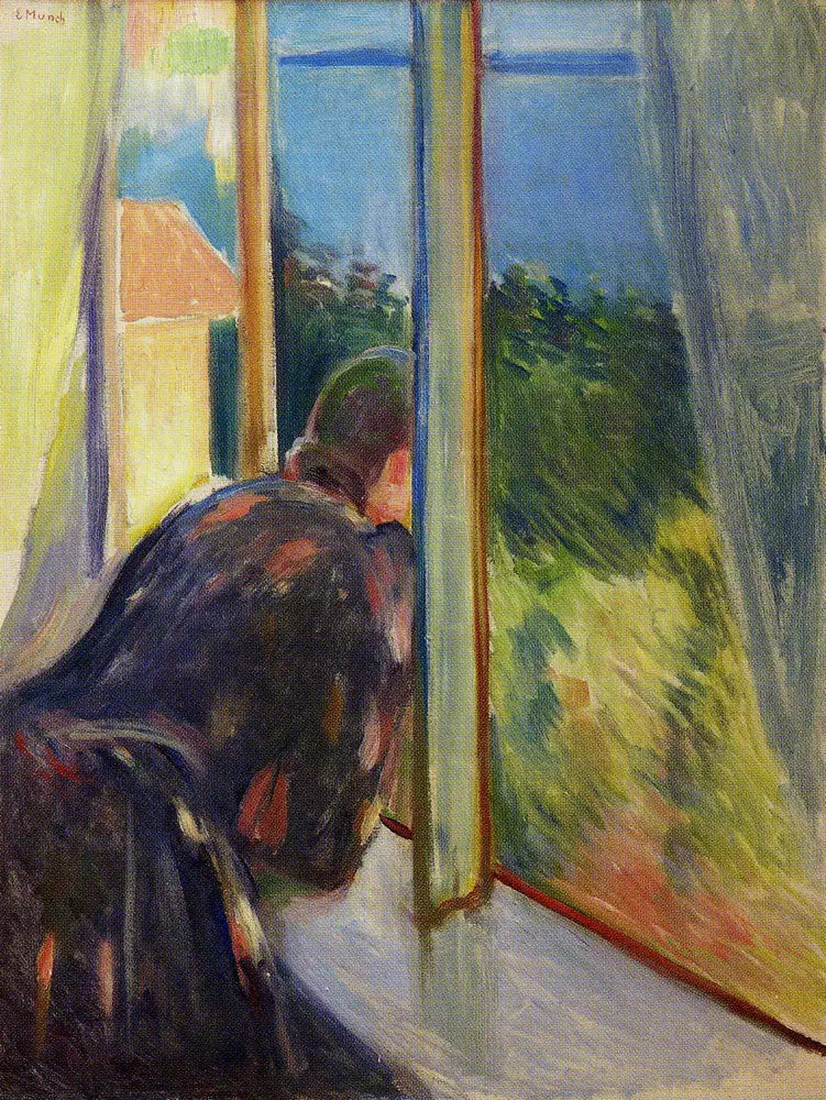 Inger ved vinduet - Edvard Munch
