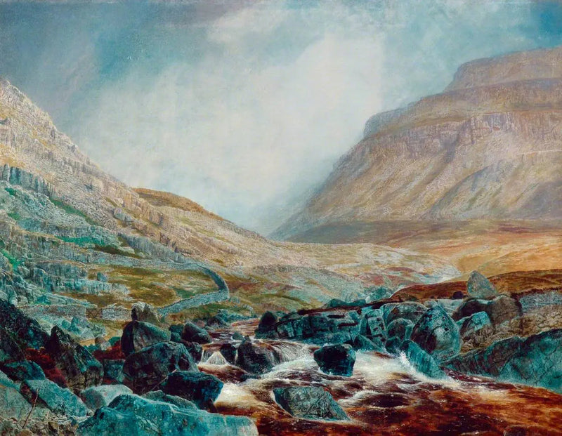 Ingleborough sett fra White Scar, kalksteinslag i Yorkshire - John Atkinson Grimshaw

Source:
Ingleborough vu de sous White Scar, couches de calcaire du Yorkshire - John Atkinson Grimshaw