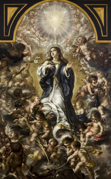 Den uplettede unnfangelse - Juan de Valdés Leal