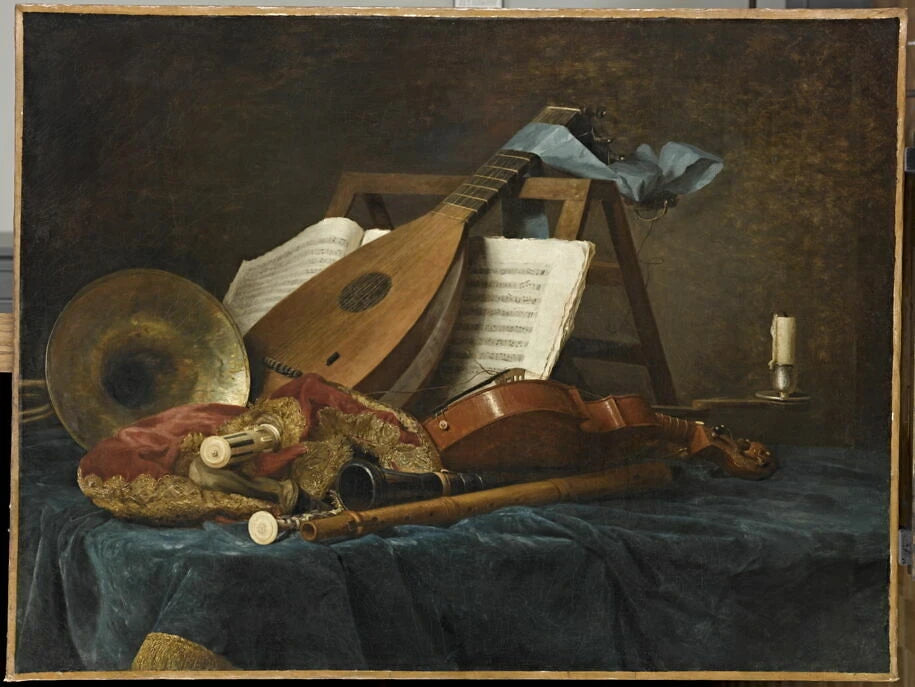 Instruments de musique - Anne Vallayer-Coster