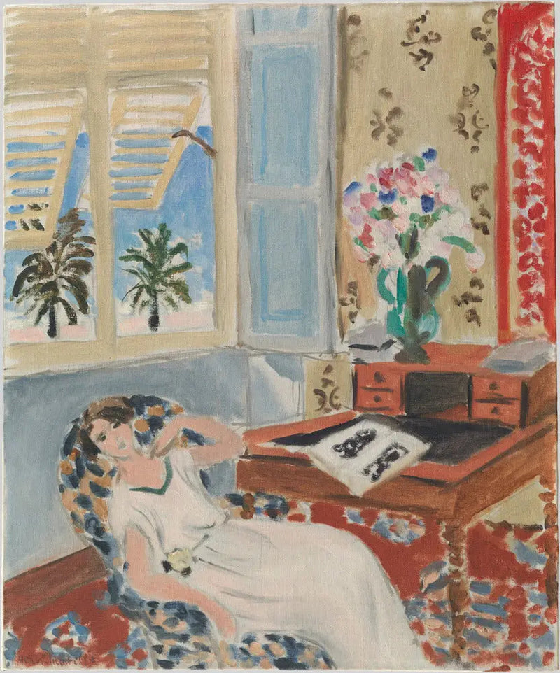 Interiør i Nice, siesta - Henri Matisse