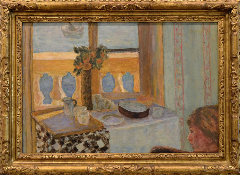 Interiør med balkong - Pierre Bonnard