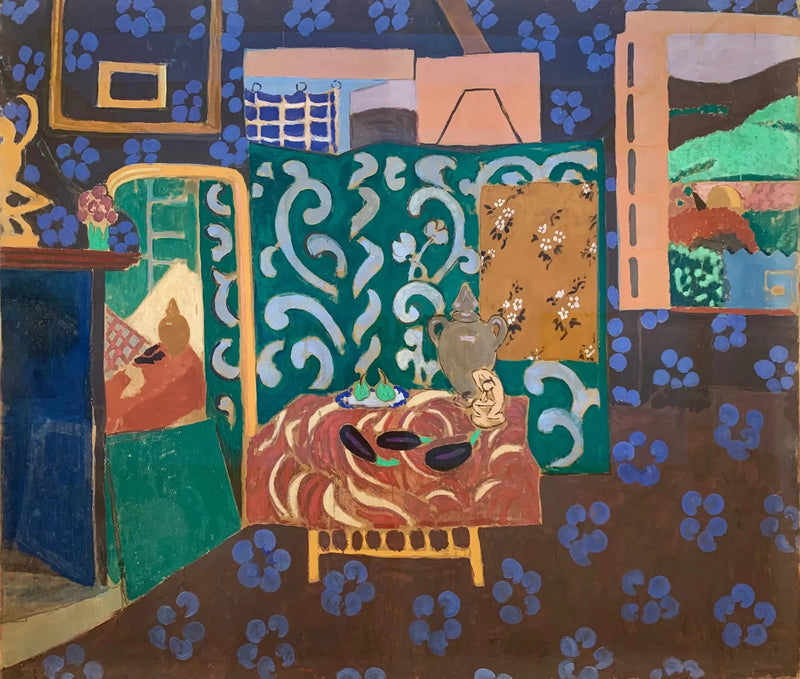 Interiør med auberginer - Henri Matisse