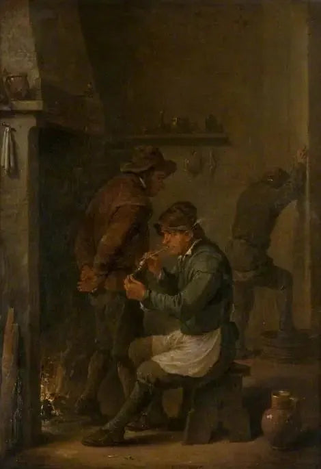 Interiør med bønder foran et bål - David Teniers den Yngre

Source:
Intérieur avec des paysans devant un feu - David Teniers le Jeune