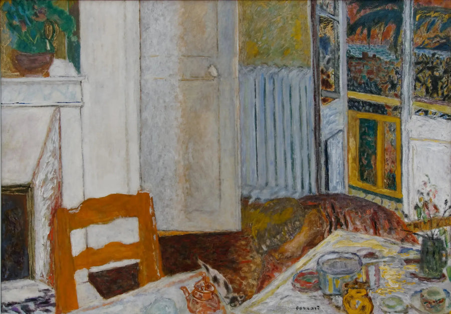 Hvit interiør - Pierre Bonnard