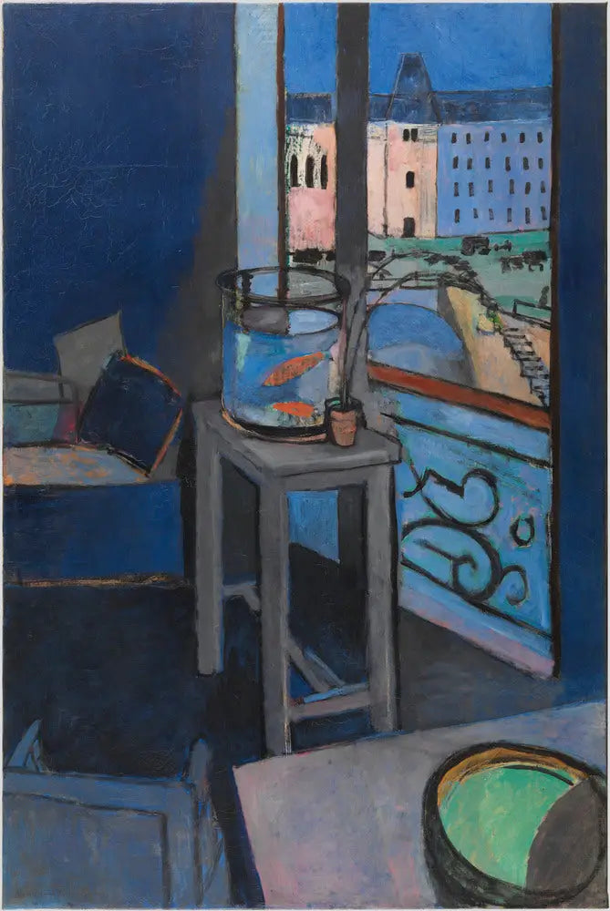 Interiør, krukke med gullfisk - Henri Matisse