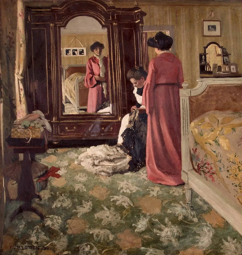 Interiør, rom med to personer - Félix Vallotton

Source:
Intérieur, chambre à deux personnages - Félix Vallotton