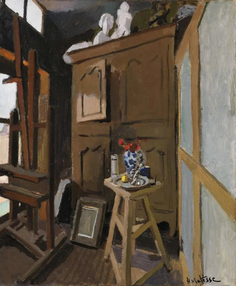 Atelierinteriør - Henri Matisse