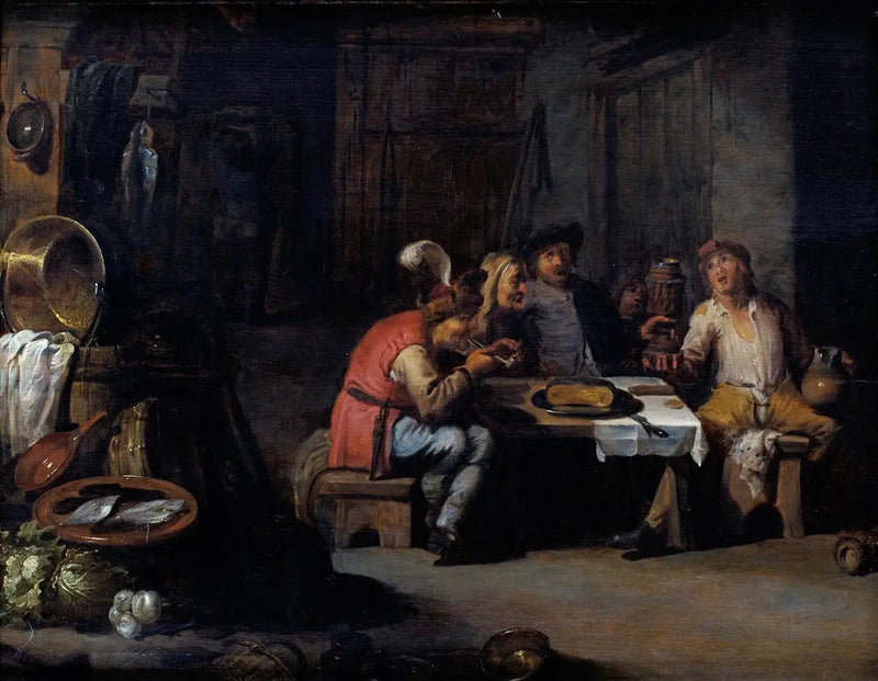 Interiør av en ølbar - David Teniers den Yngre

Source:
Intérieur d'une brasserie - David Teniers le Jeune