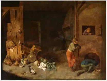 Interiør av en gård - David Teniers den Yngre

Source:
Intérieur d'une ferme - David Teniers le Jeune