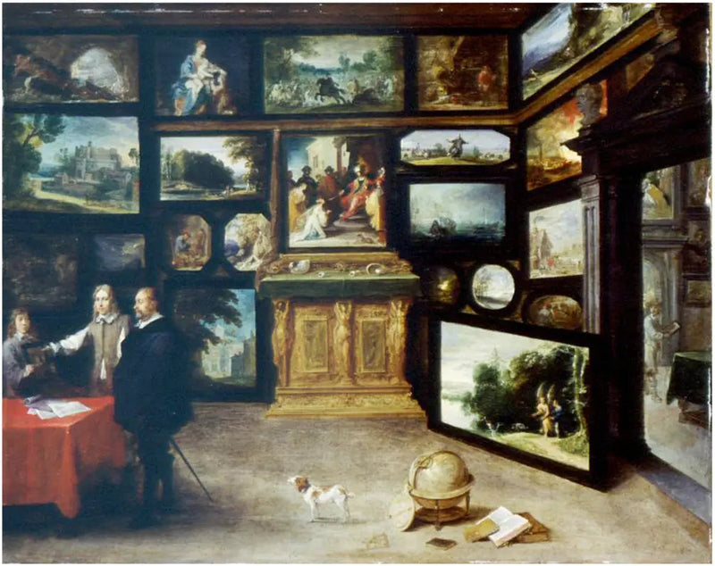 Interiør av et kunstgalleri - David Teniers den Yngre

Source:
Intérieur d'une galerie de tableaux - David Teniers le Jeune