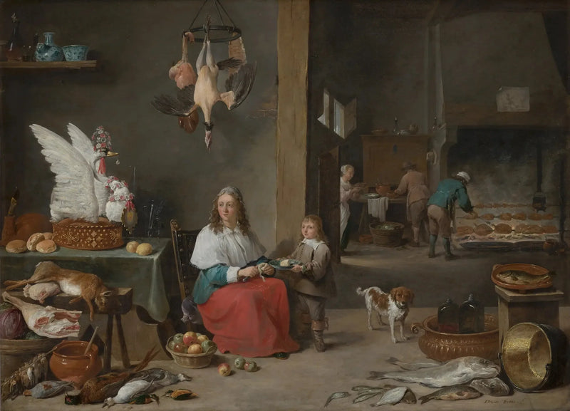 Kjøkkeninnredning - David Teniers den Yngre

Source:
Intérieur de cuisine - David Teniers le Jeune