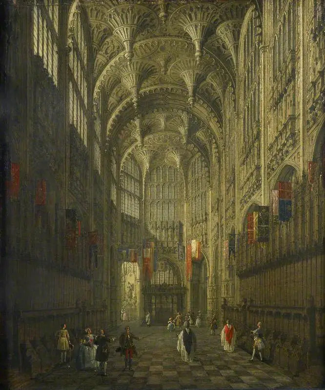 Interiør av kapellet Henri VII, Westminster-klosteret - Canaletto

Source:
Intérieur de la chapelle Henri VII, abbaye de Westminster - Canaletto