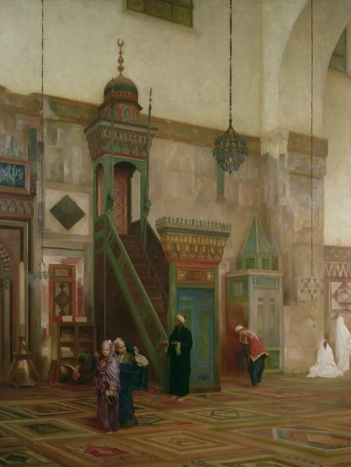Interiør av Den store moskéen i Damaskus - Frederic Leighton

Source:
Intérieur de la Grande Mosquée de Damas - Frederic Leighton