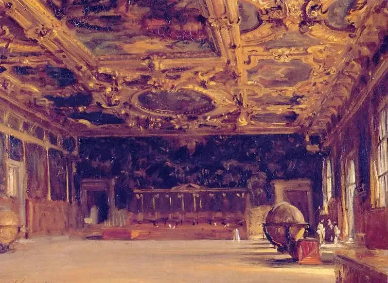 Doge-palassets interiør - John Singer Sargent