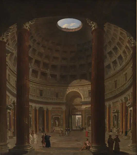 Interiør av Pantheon, Roma - Giovanni Paolo Panini

Source:
Intérieur du Panthéon, Rome - Giovanni Paolo Panini