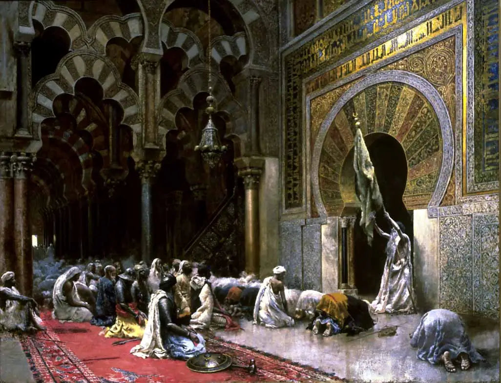 Intérieur d’une mosquée à Cordoue - Edwin Lord Weeks - Alpha Reproduction