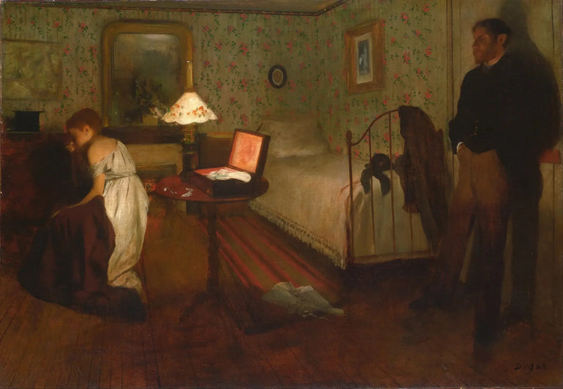 Interiør - Edgar Degas