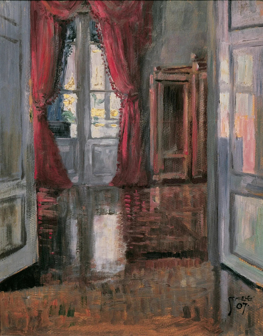 Interiør - Egon Schiele