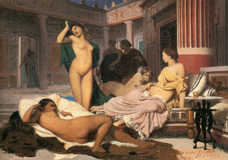 Gresk interiør - Jean-Léon Gérôme
