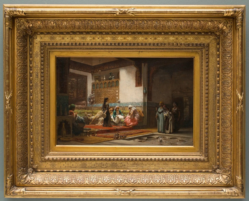 Maursk interiør - Frederick Arthur Bridgman

Source:
Intérieur mauresque - Frederick Arthur Bridgman