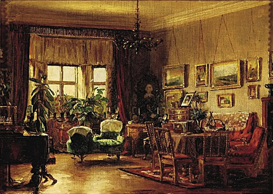 Interiør. - Peder Severin Krøyer