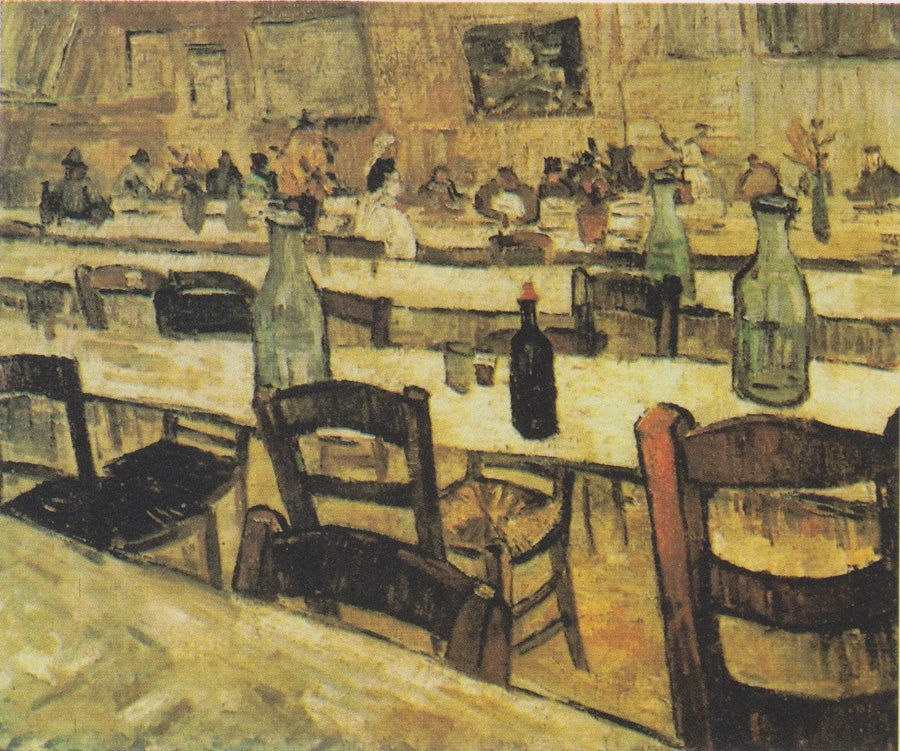 Interiør av en restaurant i Arles - Vincent van Gogh