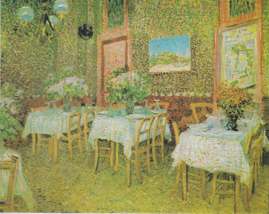 Interiør av en restaurant - Vincent van Gogh