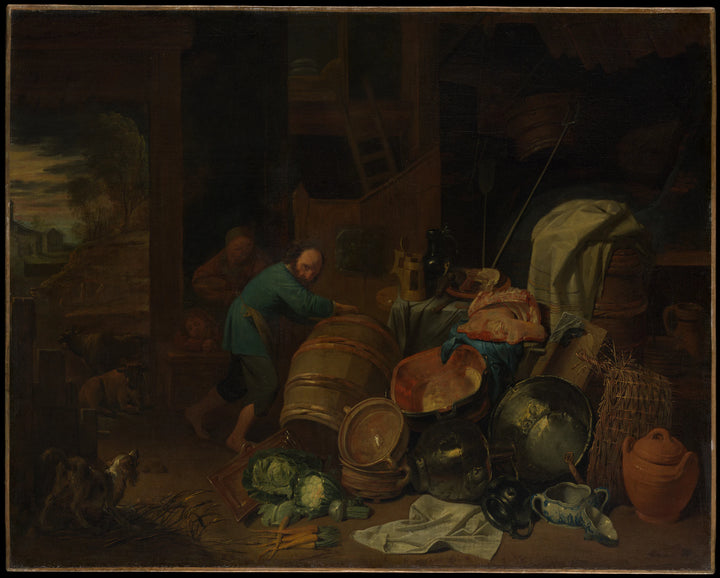 Rustikk interiør - David Ryckaert III