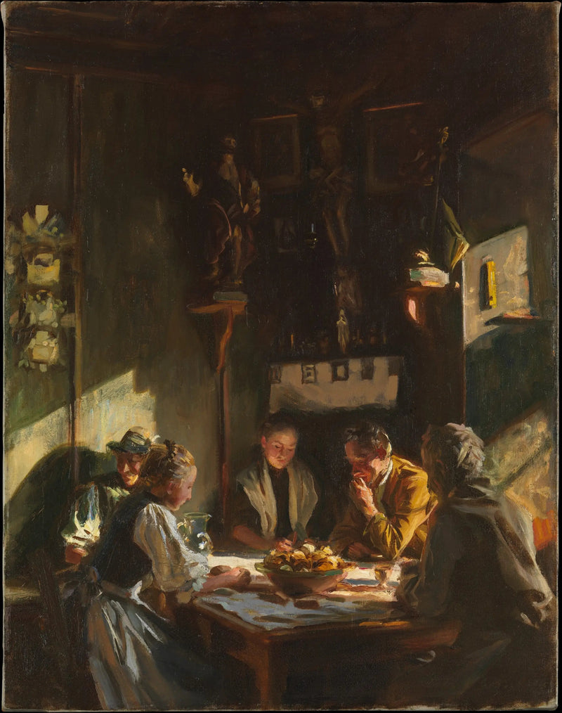Tyrolsk interiør - John Singer Sargent