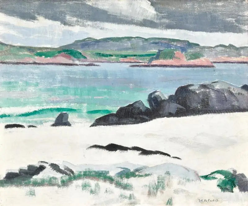 Iona, Cows Rock og Ross of Mull - Francis Cadell

Source:
Iona, Cows Rock et le Ross de Mull - Francis Cadell
