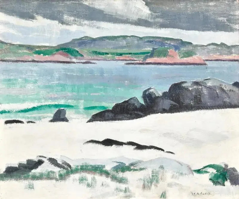 Iona, Cows Rock og Ross of Mull - Francis Cadell

Source:
Iona, Cows Rock et le Ross de Mull - Francis Cadell