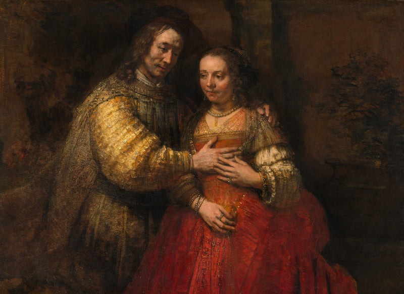 Den jødiske bruden - Rembrandt