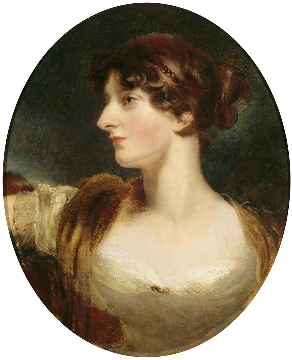 Isabella Anne Hutchinson, Mme Jens Wolff (?1771-1829) - Thomas Lawrence image 1 reproduction artisanale de tableau