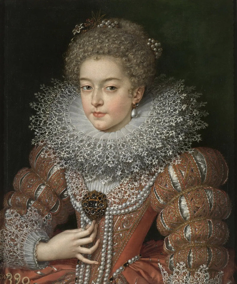 Isabelle av Frankrike, dronning av Spania - Frans Pourbus den Yngre

Source:
Isabelle de France, reine d'Espagne - Frans Pourbus the Younger