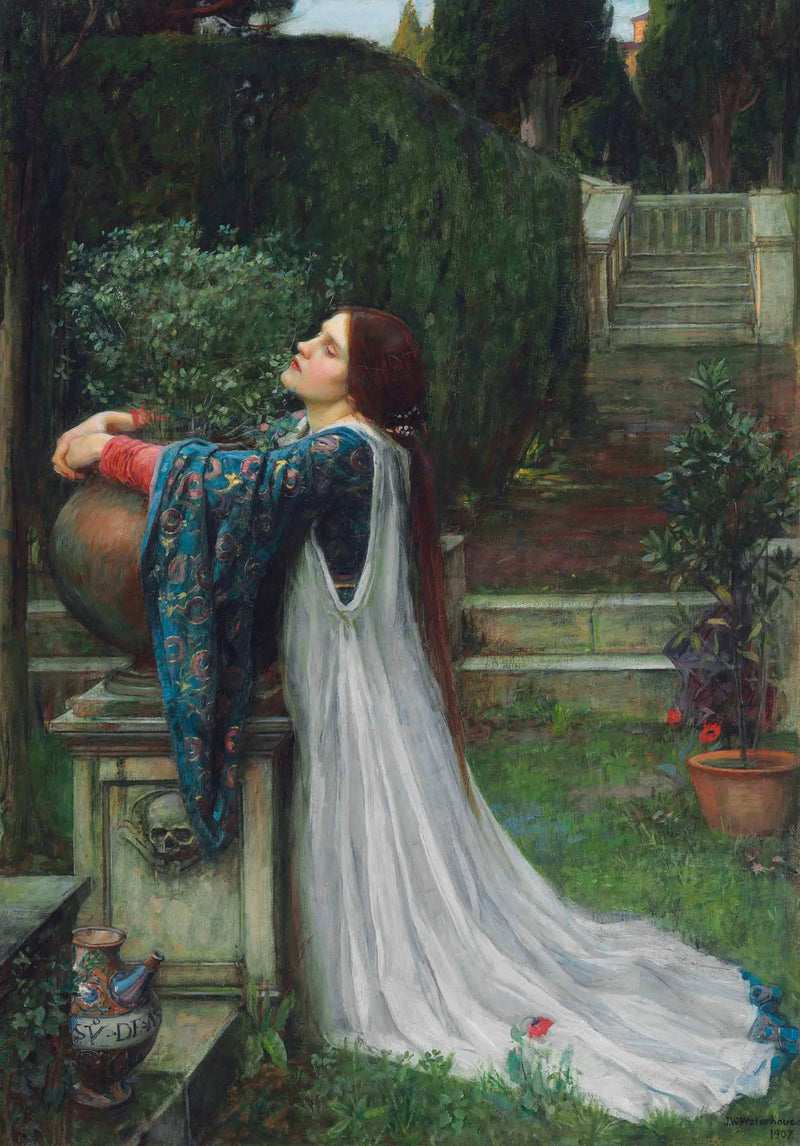 Isabelle og basilikumkrukken - John William Waterhouse