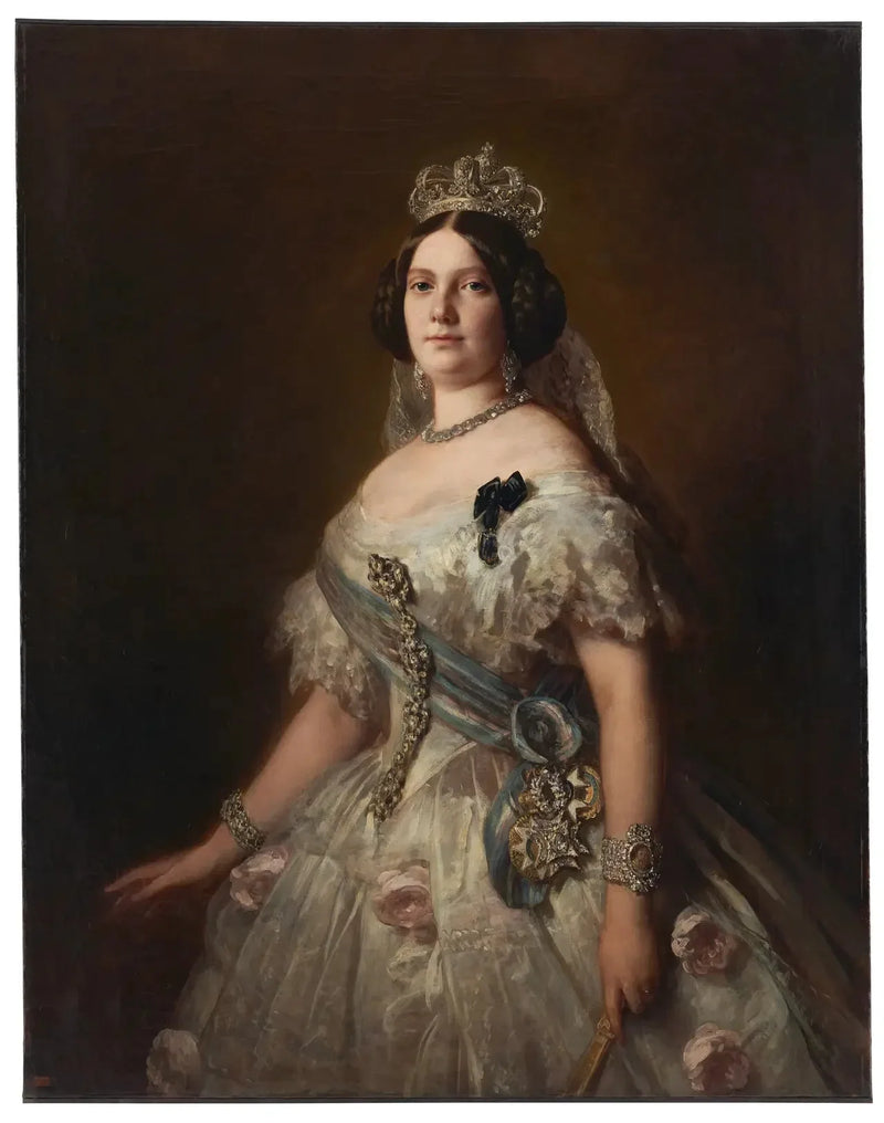Isabelle, dronning av Spania - Franz Xaver Winterhalter

Source:
Isabelle, reine d’Espagne - Franz Xaver Winterhalter