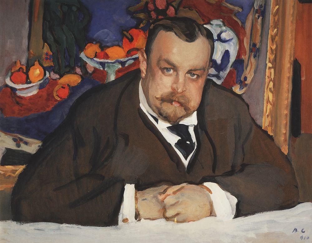 Ivan Morozov - Valentin Serov image 1 tableau peint à l’huile sur toile