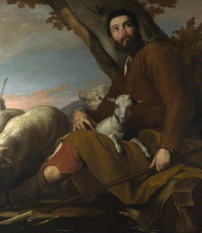Jacob med Laban's flokk - Jusepe de Ribera