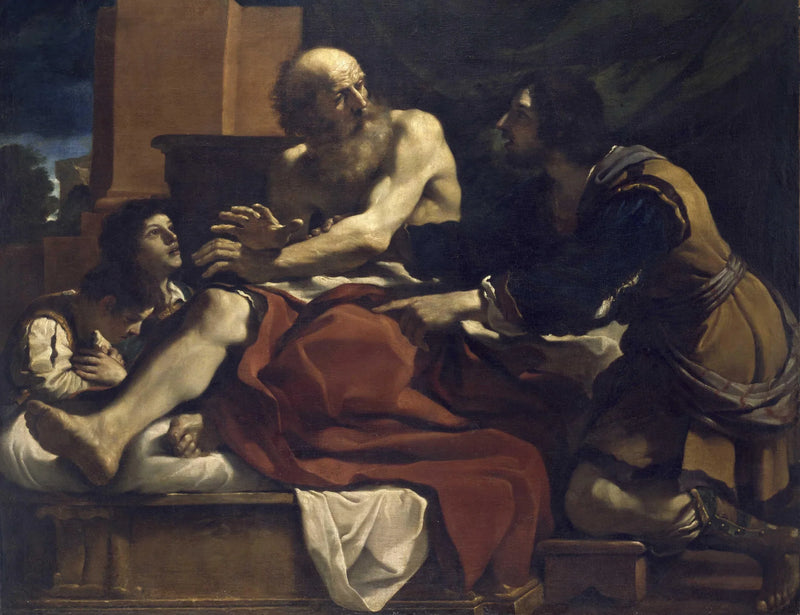 Jacob velsigner Jakobs sønner - Guercino