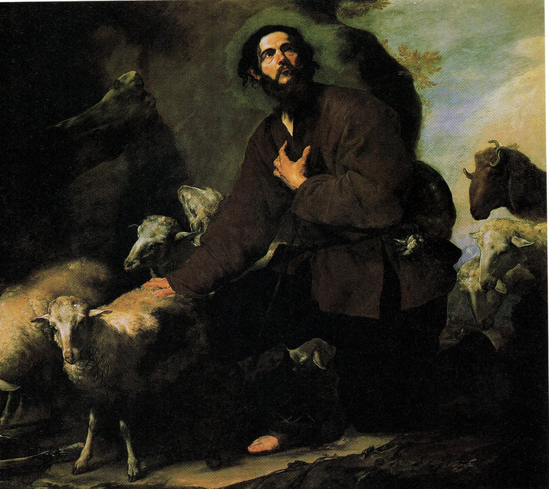 Jacob som vokter flokken sin - Jusepe de Ribera