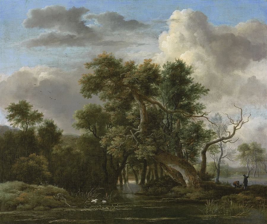 Étang dans les bois - Jacob van Ruisdael