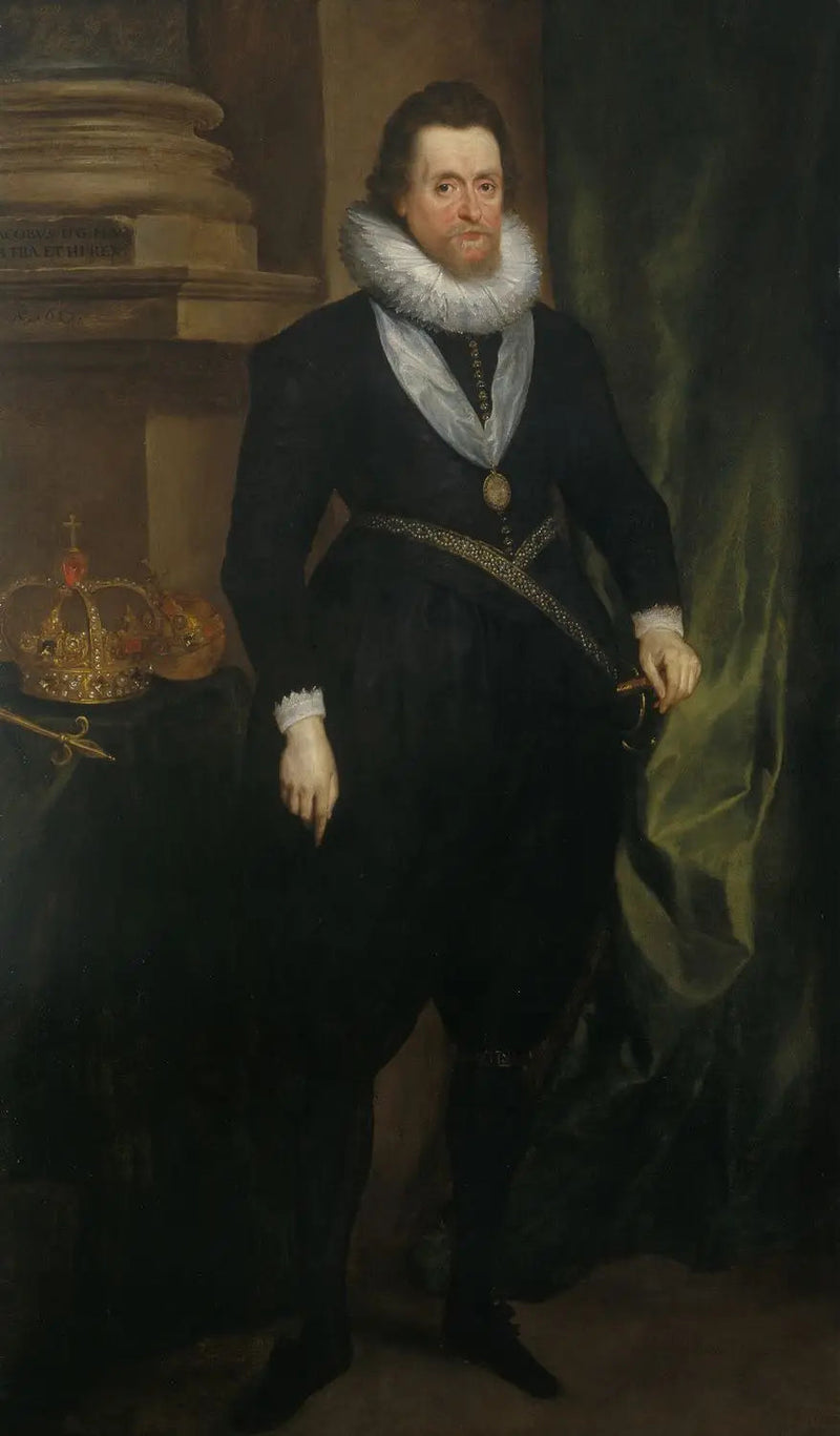 Jacques I og VI (1566-1625) - Antoine van Dyck

Source:
Jacques Ier et VI (1566-1625) - Antoine van Dyck