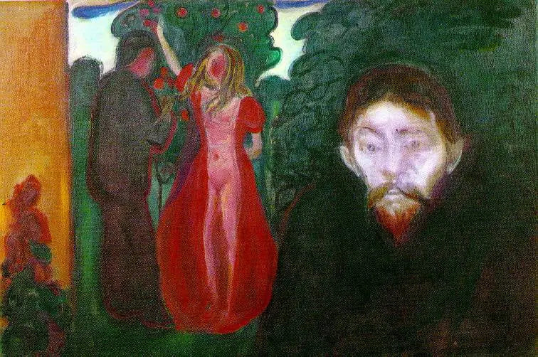 Jalousi - Edvard Munch