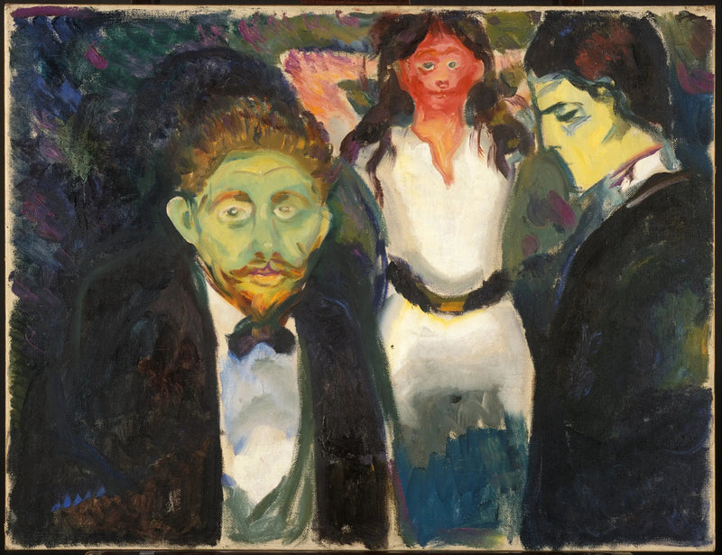 Jalousi - Edvard Munch