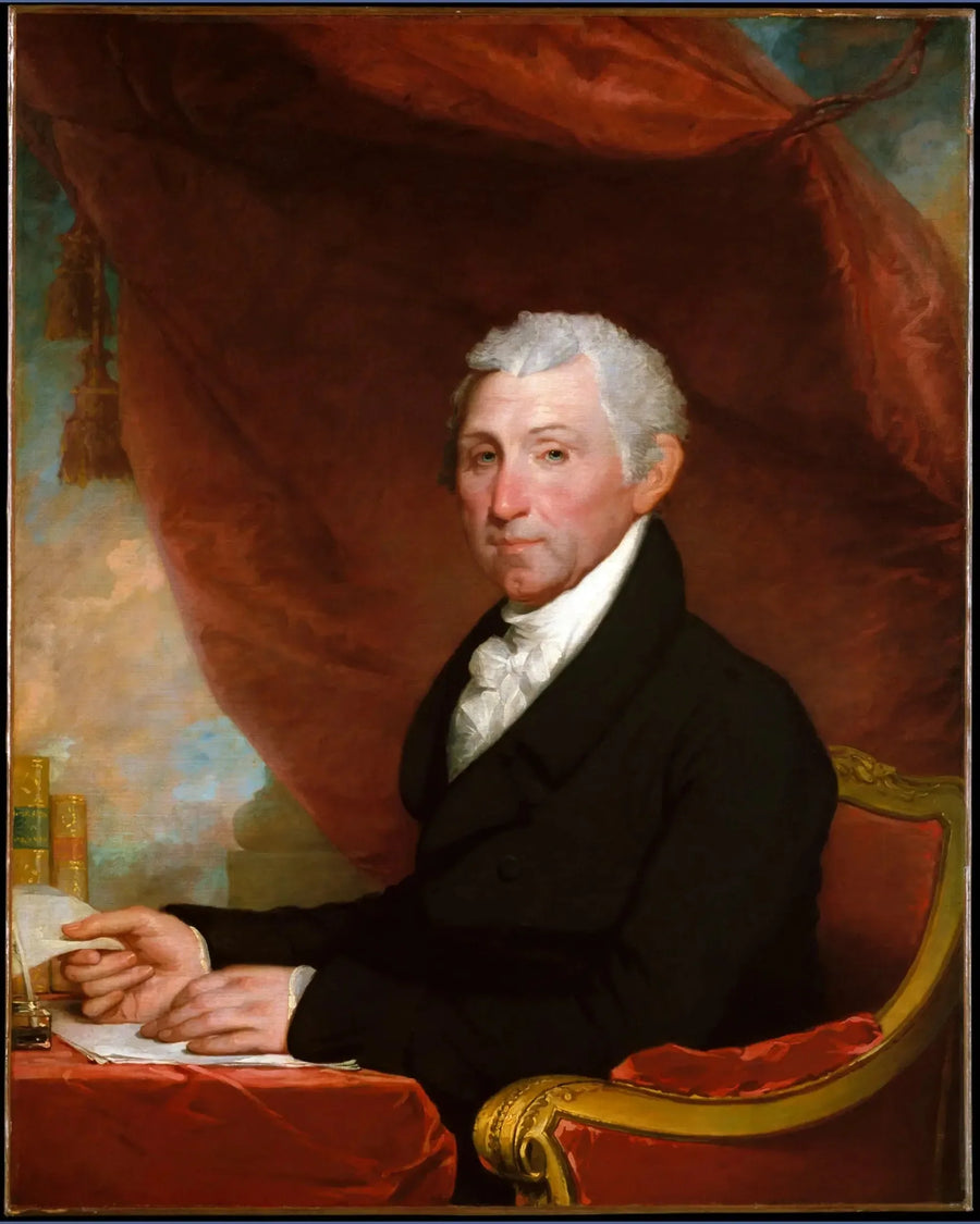 James Monroe - Gilbert Stuart

Source:
James Monroe - Gilbert Stuart