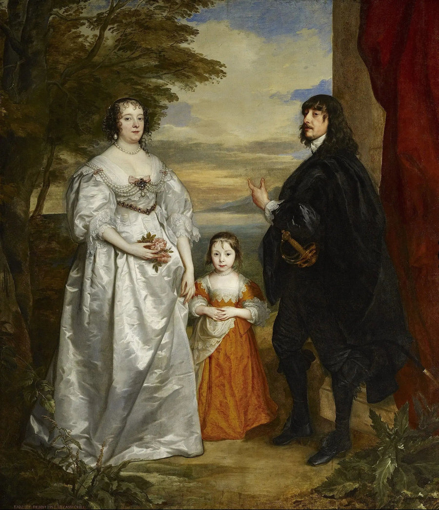 James, syvende jarl av Derby, hans dame og deres barn - Antoine van Dyck

Source:
James, septième comte de Derby, sa dame et son enfant - Antoine van Dyck