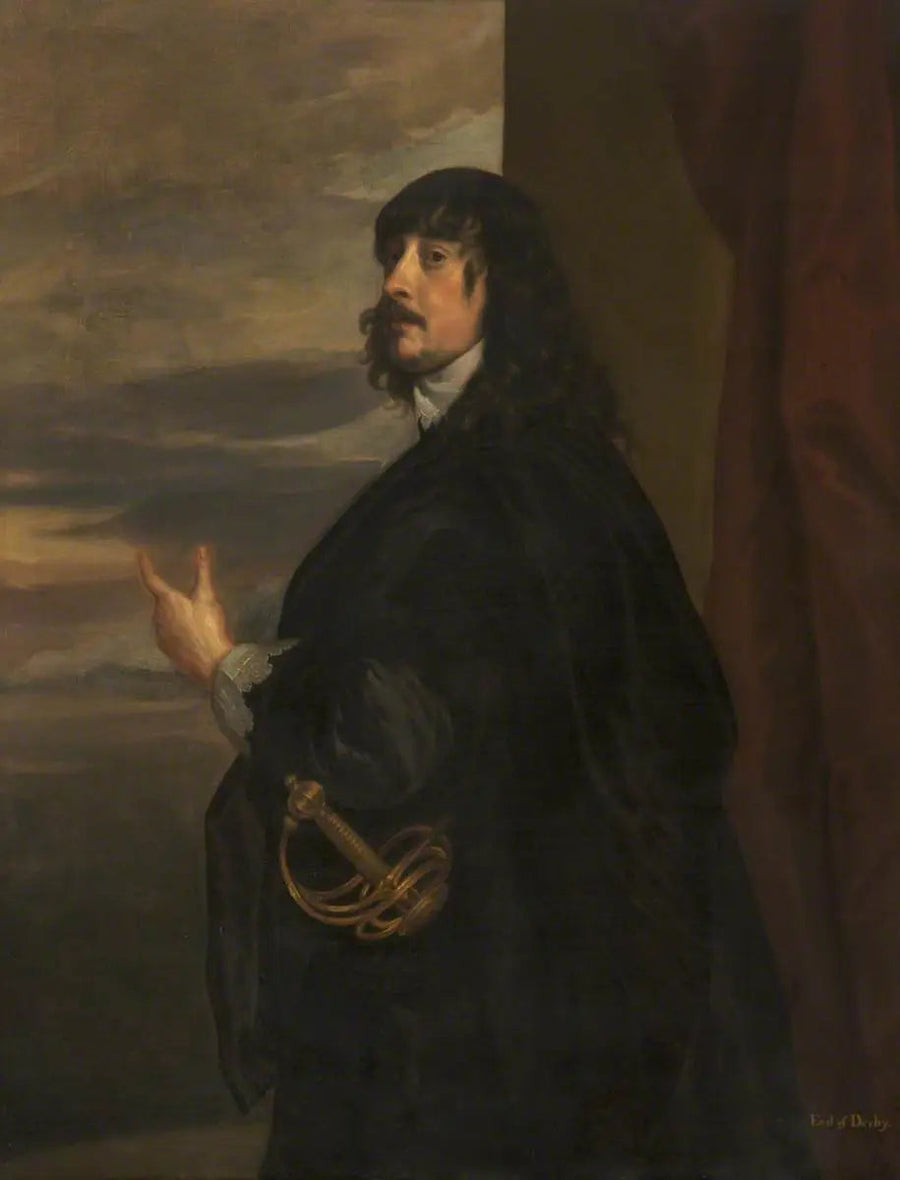 James Stanley (1607–1651), 7. jarl av Derby - Antoine van Dyck

Source:
James Stanley (1607–1651), 7e comte de Derby - Antoine van Dyck